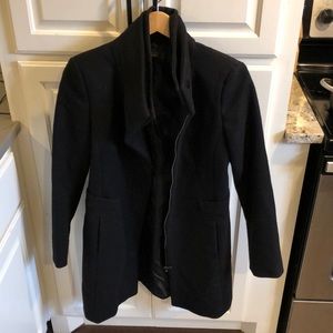 Zara basics coat